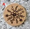 Round Cork Trivets - 6 Design choices with Picture Graphics product 3